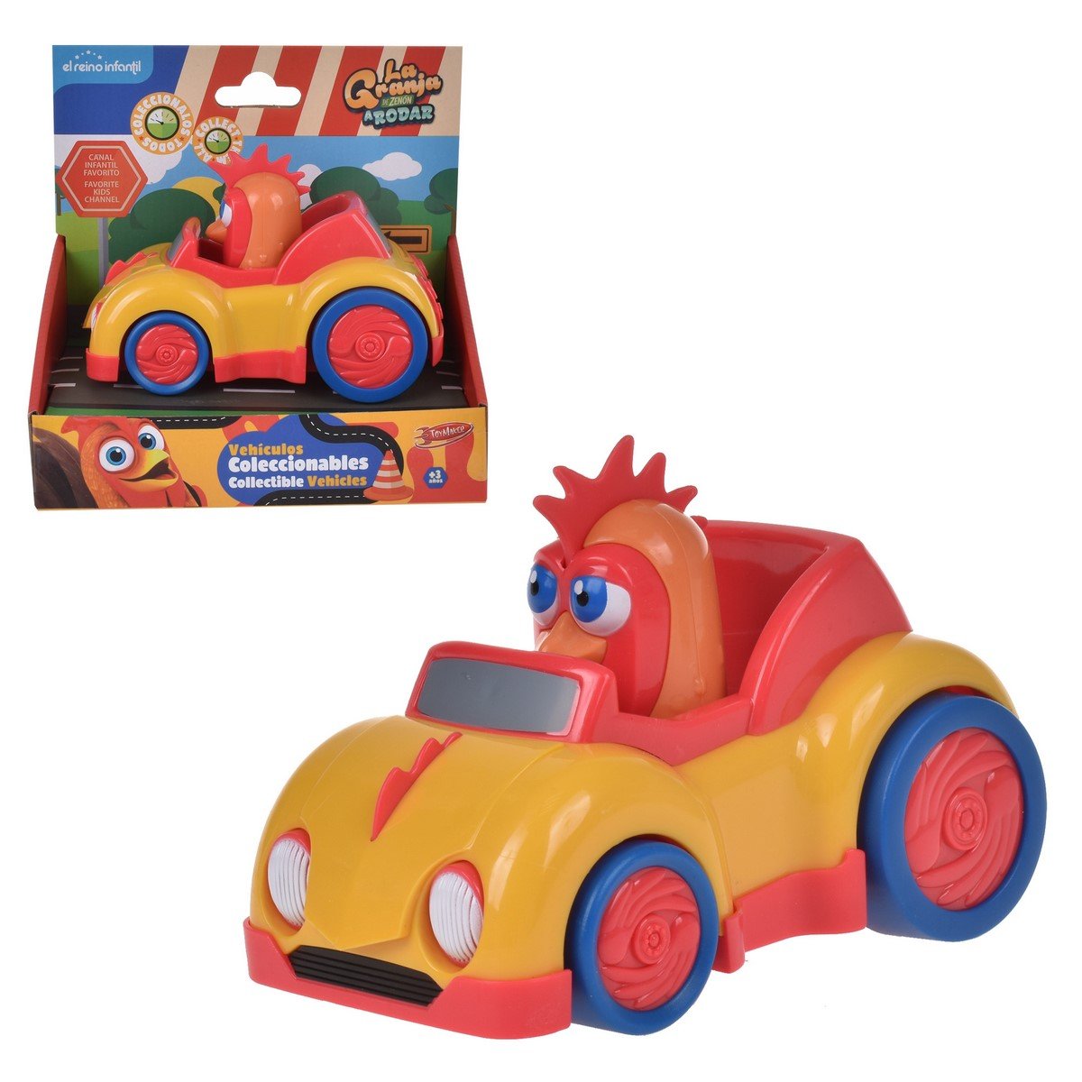 Auto A Friccion De 13 Cms La Granja De Zenon - Bartolito